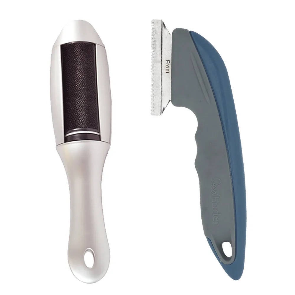 Shedender Professional Deshedding Tool w/ Bonus Lint Wizard