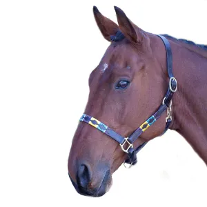 Shires Blenheim Leather Polo Headcollar