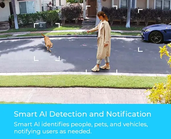 Smart Wire-Free Security Camera System, 2-Camera System