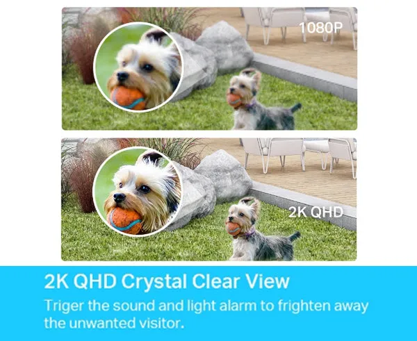 Smart Wire-Free Security Camera System, 2-Camera System