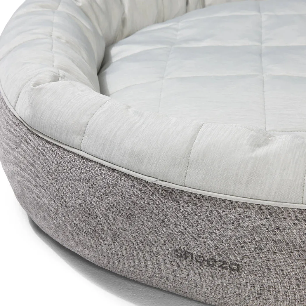 Snooza Cooling Cuddler Powder Grey Dog Bed Large^^^