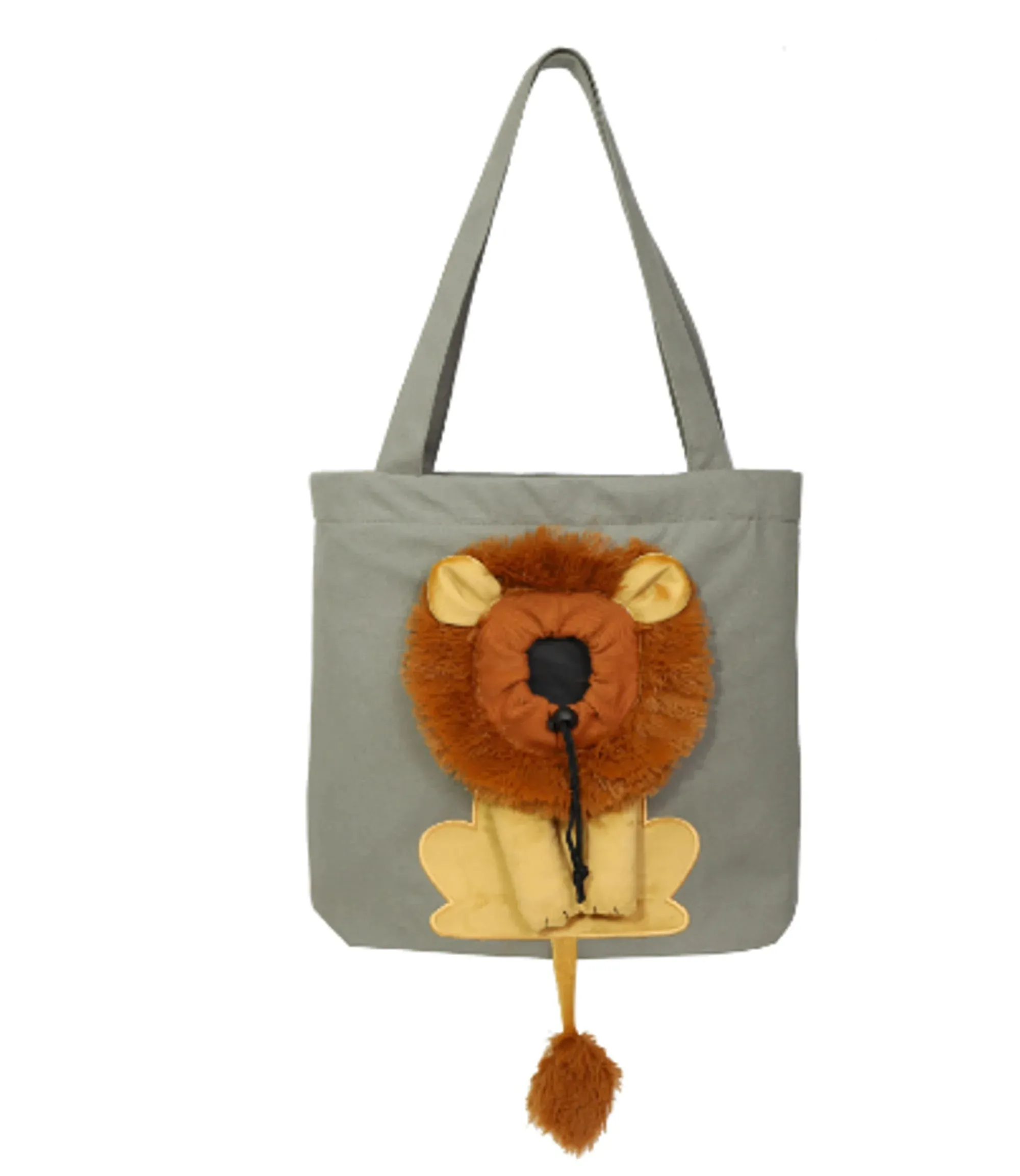 Soft Breathable Lion Design Pet Carrier