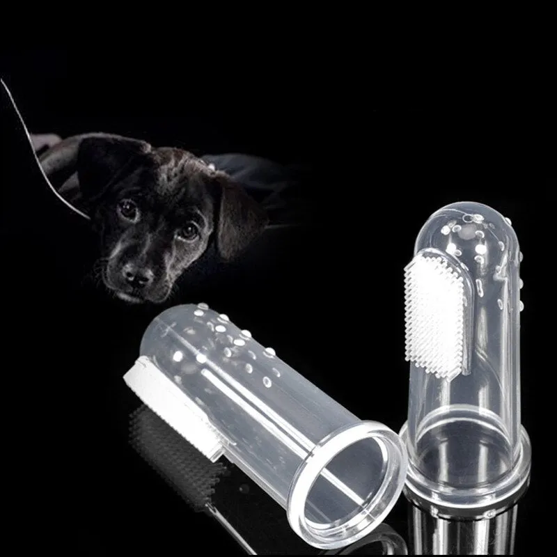Super Soft Finger Dog Toothbrush